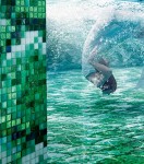 pool tile, glass tile, glass mosaic tile